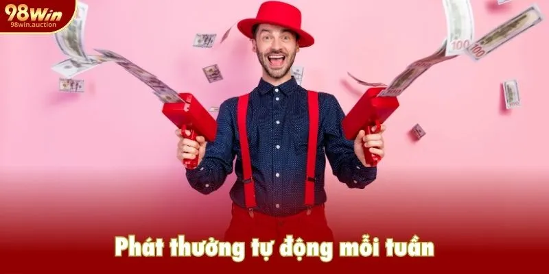 Phát thưởng tự động mỗi tuần